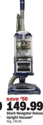 Meijer Shark Navigator Deluxe Upright Vacuum offer