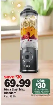 Meijer Ninja Blast Max Blender offer