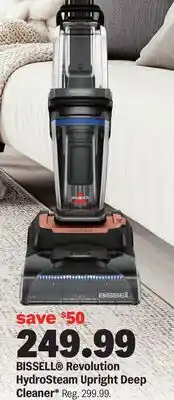 Meijer BISSELL Revolution HydroSteam Upright Deep Cleaner offer