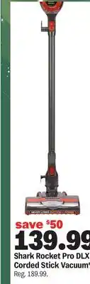 Meijer Shark Rocket Pro DLX Corded Stick Vacuum offer