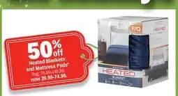 Meijer Heated Blankets and Mattress Pads offer