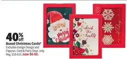Meijer Boxed Christmas Cards offer