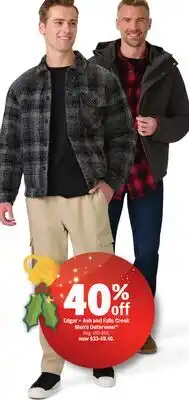 Meijer Edgar + Ash and Falls Creek Men's Outerwear offer