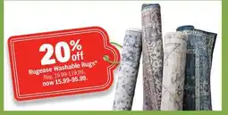 Meijer Rugease Washable Rugs offer