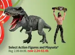 Meijer Select Action Figures and Playsets offer
