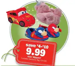 Meijer Kids' Slippers offer