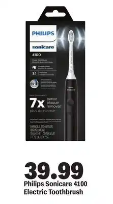 Meijer Philips Sonicare 4100 Electric Toothbrush offer
