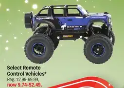Meijer Select Remote Control Vehicles offer