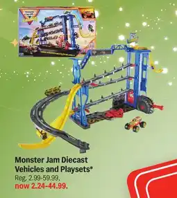 Meijer Monster Jam Diecast Vehicles and Playsets offer