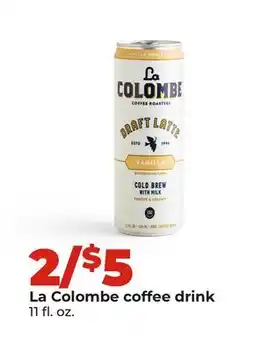 Hy-Vee La Colombe coffee drink offer