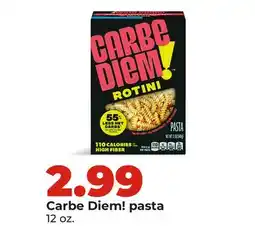 Hy-Vee Carbe Diem! pasta offer