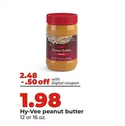 Hy-Vee Hy-Vee peanut butter offer