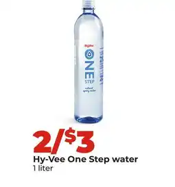Hy-Vee Hy-Vee One Step water offer