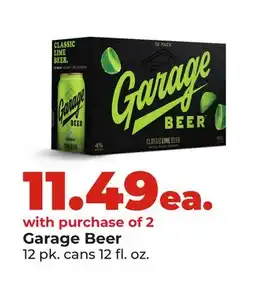 Hy-Vee Garage Beer offer