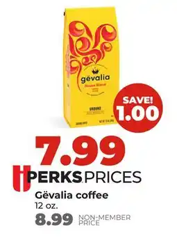 Hy-Vee Gëvalia coffee offer