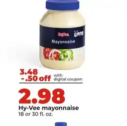 Hy-Vee Hy-Vee mayonnaise offer