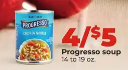 Hy-Vee Progresso soup offer