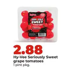 Hy-Vee Hy-Vee Seriously Sweet grape tomatoes offer