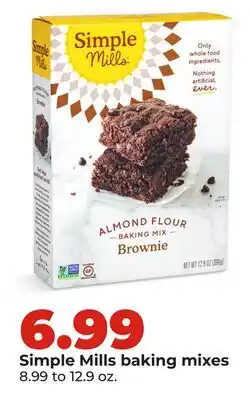 Hy-Vee Simple Mills baking mixes offer