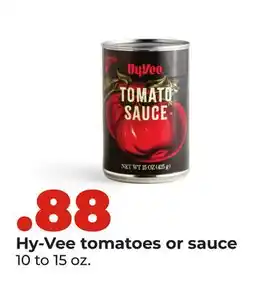 Hy-Vee Hy-Vee tomatoes or sauce offer