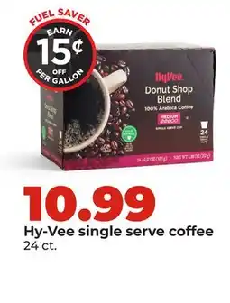 Hy-Vee Hy-Vee single serve coffee offer
