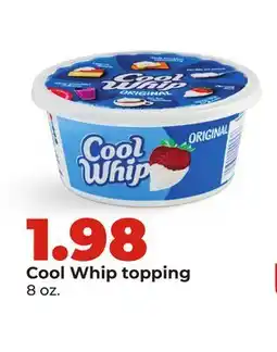 Hy-Vee Cool Whip topping offer