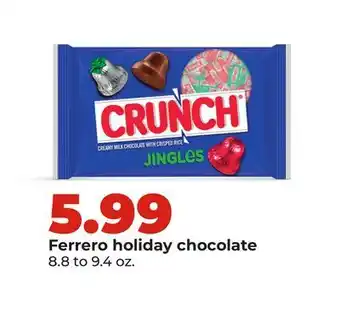 Hy-Vee Ferrero holiday chocolate offer