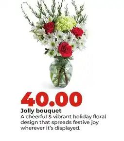 Hy-Vee Jolly bouquet offer