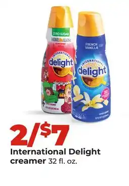 Hy-Vee International Delight creamer offer
