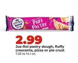 Hy-Vee Jus-Rol pastry dough, fluffy crescents, pizza or pie crust offer