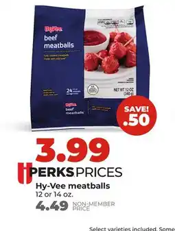 Hy-Vee Hy-Vee meatballs offer