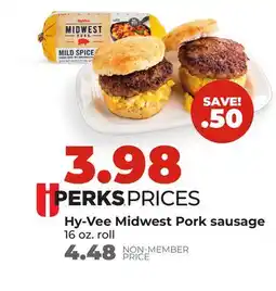 Hy-Vee Hy-Vee Midwest Pork sausage offer