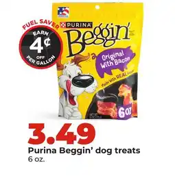 Hy-Vee Purina Beggin' dog treats offer