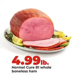 Hy-Vee Hormel Cure 81 whole boneless ham offer