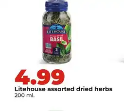 Hy-Vee Litehouse assorted dried herbs offer