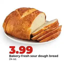 Hy-Vee Bakery-fresh sour dough bread offer