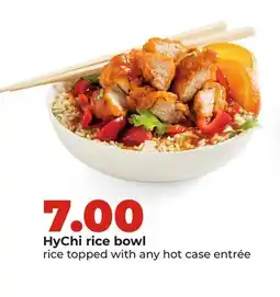 Hy-Vee HyChi rice bowl offer