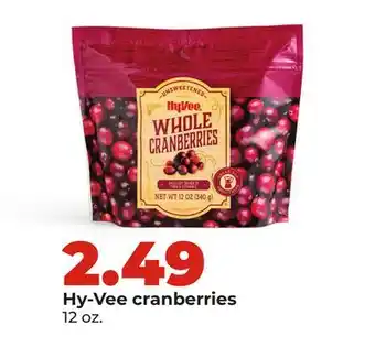 Hy-Vee Hy-Vee cranberries offer