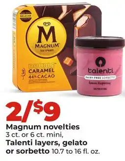 Hy-Vee Magnum novelties offer