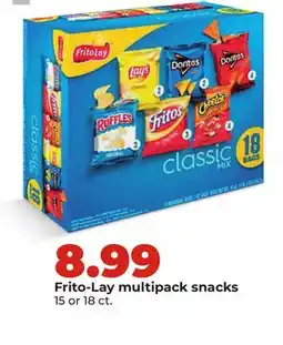Hy-Vee Frito-Lay multipack snacks offer