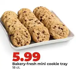 Hy-Vee Bakery-fresh mini cookie tray offer