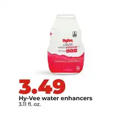 Hy-Vee Hy-Vee water enhancers offer