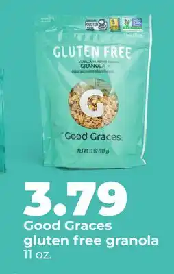 Hy-Vee Good Graces gluten free granola offer