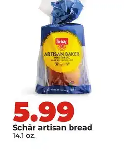 Hy-Vee Schär artisan bread offer