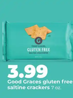 Hy-Vee Good Graces gluten free saltine crackers offer