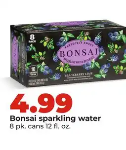 Hy-Vee Bonsai sparkling water offer