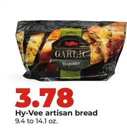 Hy-Vee Hy-Vee artisan bread offer
