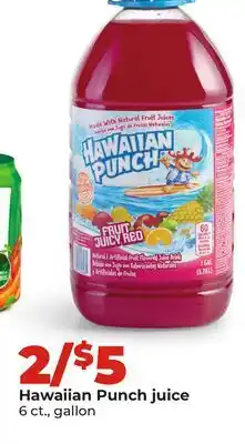 Hy-Vee Hawaiian Punch juice offer