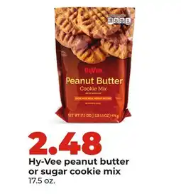 Hy-Vee Hy-Vee peanut butter or sugar cookie mix offer