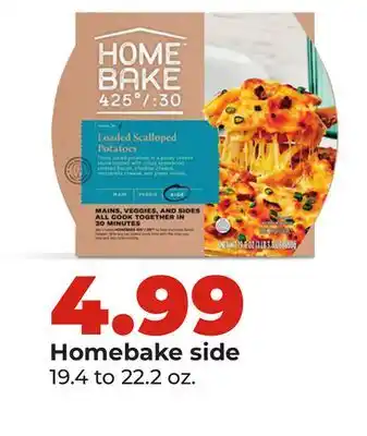 Hy-Vee Homebake side offer